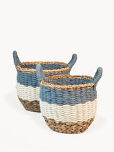 Load image into Gallery viewer, Ula Stripe Basket - Blue