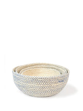 Load image into Gallery viewer, Amari  Round Bowl - Blue (Set of 4)