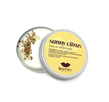 Load image into Gallery viewer, Sunny Citrus Solid Perfume Salve