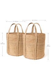 Load image into Gallery viewer, Kata Basket with handle - Natural