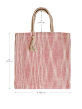 Load image into Gallery viewer, Nadi Jute Tote Bag - Red
