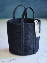 Load image into Gallery viewer, Kata Basket with handle - Black
