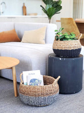 Load image into Gallery viewer, Ula Floor Basket - Black