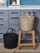 Load image into Gallery viewer, Kata Basket with handle - Black