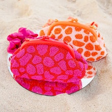 Load image into Gallery viewer, ARNOLDI JEAN Hand-beaded Clutch, in Red & Pink (Pre-order)