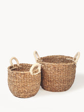 Load image into Gallery viewer, Savar Basket with White Handle
