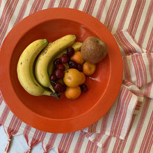 Load image into Gallery viewer, Andana Sustainable and Striped Tablecloth Set - Magenta