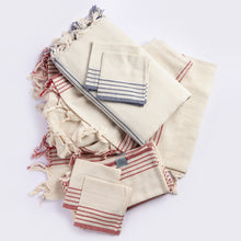 Load image into Gallery viewer, Kayseri Mediterranean Style Tablecloth Set + Napkins - Red