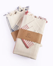 Load image into Gallery viewer, Kayseri Mediterranean Style Tablecloth Set + Napkins - Red