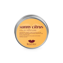 Load image into Gallery viewer, Sunny Citrus Solid Perfume Salve