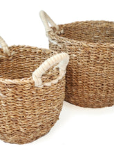 Load image into Gallery viewer, Savar Basket with White Handle
